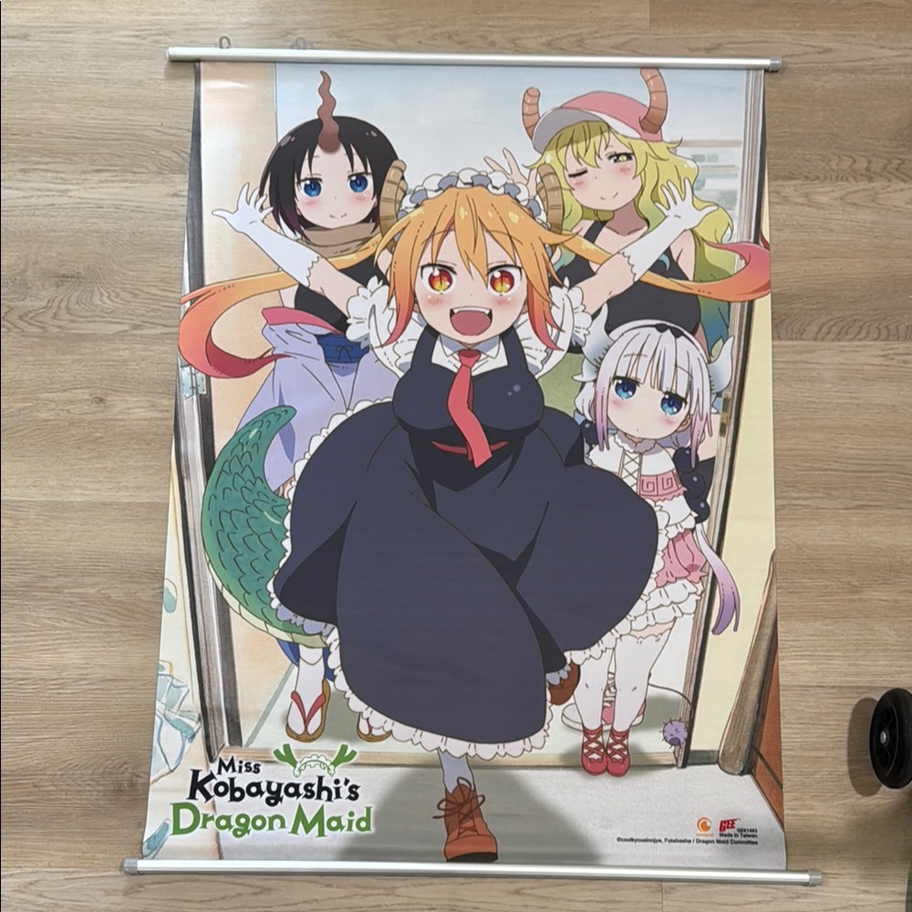 Miss Kobayashi's Dragon Maid Wall Scroll